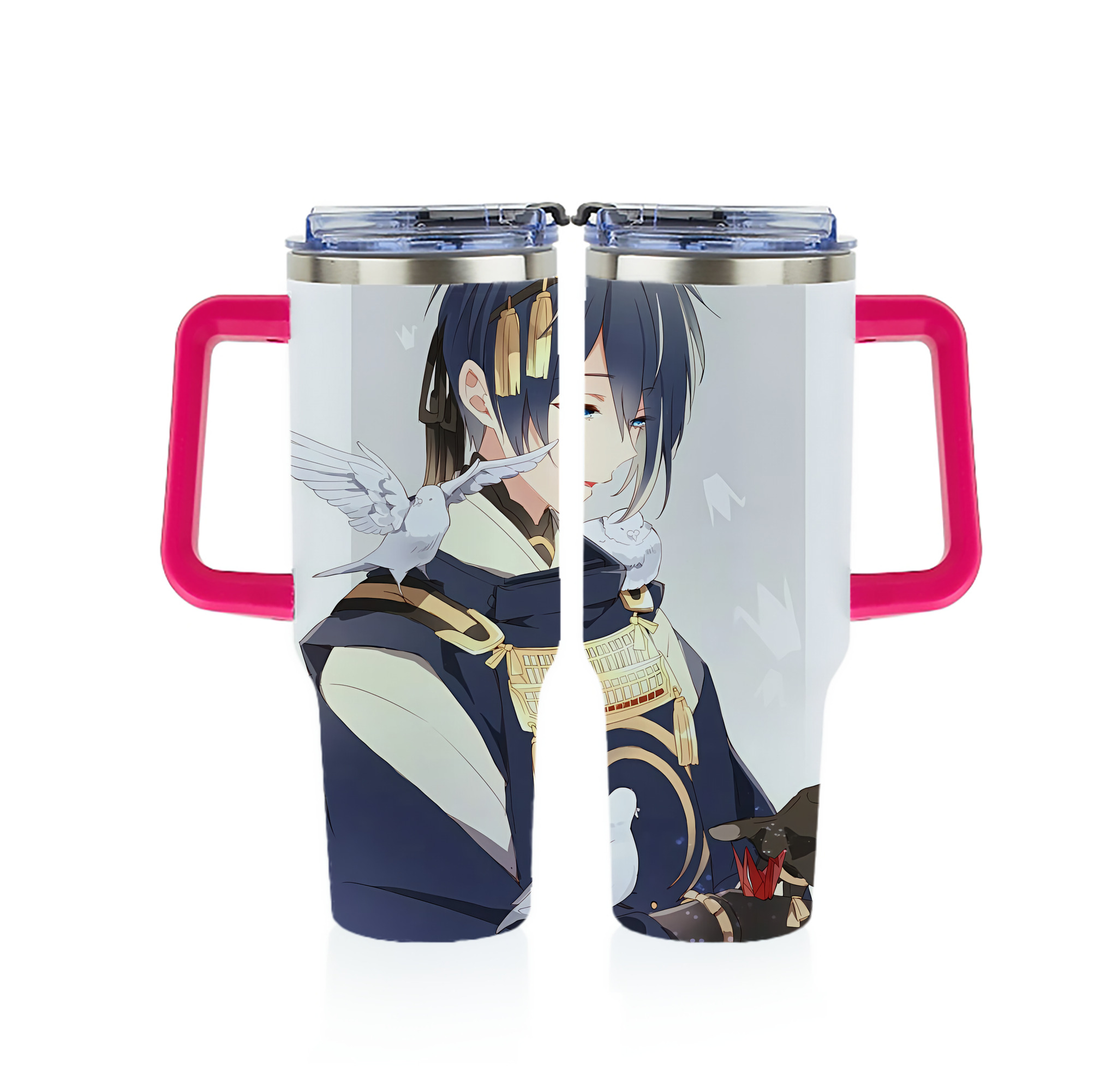（画像用） 刀剣乱舞 Touken Ranbu 1200ｍLフルプリント車用タンブラー